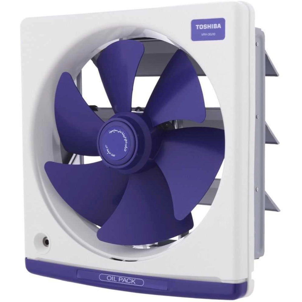 Toshiba Kitchen Ventilating Fan 20 Cm Off White x Blue VRH20J10U. Toshiba Kitchen Ventilating Fan 20 Cm Off White x Blue VRH20J10U.